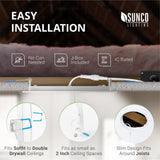 Recessed LED Lighting, 4-Inch, Slim, Smooth Trim