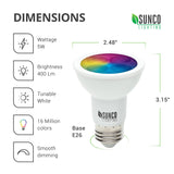 PAR20 LED Smart Bulb, WiFi