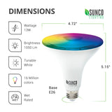 PAR38 LED Smart Bulb, WiFi