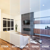 Recessed LED Lighting, 4-Inch, Slim, Smooth Trim