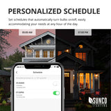 Sunco Lighting convenient A19 LED Smart Bulb Dimming color temperature hue rainbow voice control No Hub required app schedules scenes music sync Alexa Google Assistant ENERGY EFFICIENT SUSTAINABLE ECO-FRIENDLY Bulk Buyer