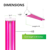 LED Grow Light, Red/Blue Spectrum