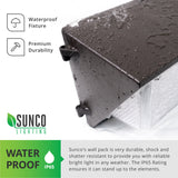 LED Wall Pack, 80W, Dusk to Dawn