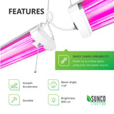 LED Grow Light, Red/Blue Spectrum