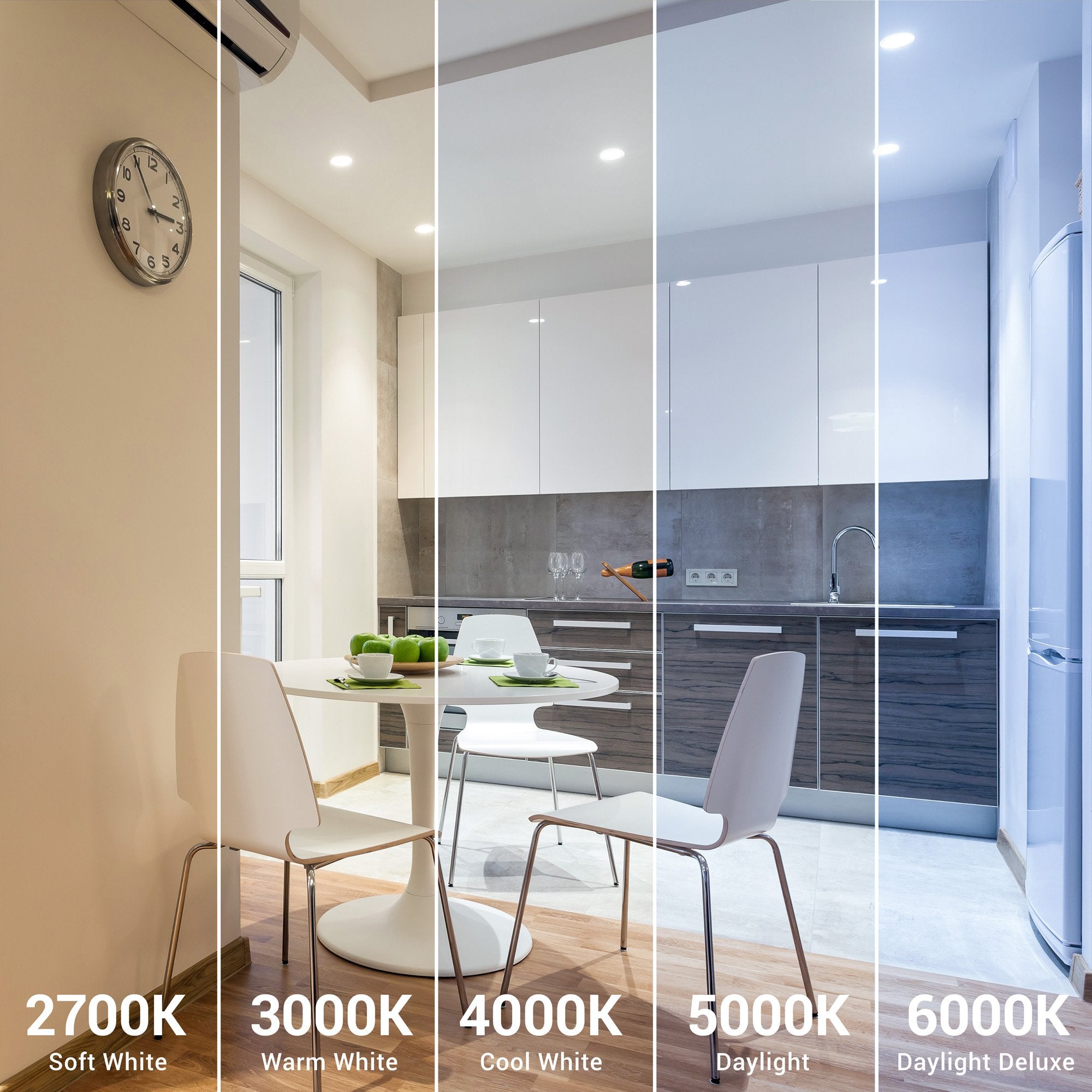 Recessed LED Lighting, 4-Inch, Smooth, Damp Rated