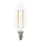 B11 LED Candelabra Bulb, Filament