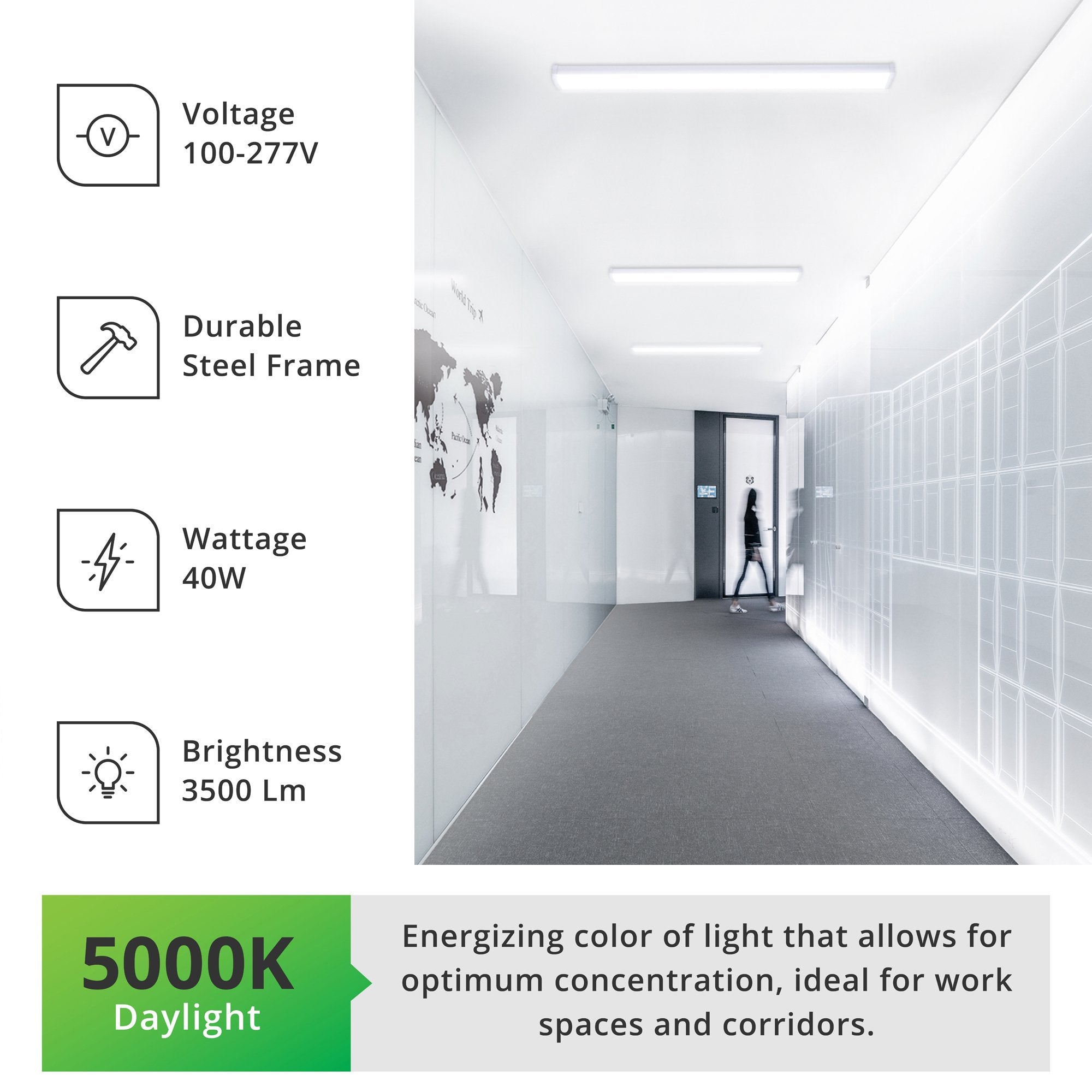 LED Shop Light, Wraparound