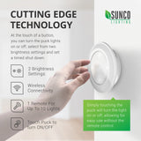 Puck Light, Remote Controlled, Battery Operated