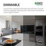 Recessed LED Lighting, 4-Inch, Slim, Integrated Junction Box